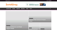 Desktop Screenshot of kontaktmag.com