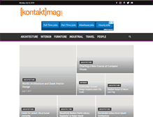 Tablet Screenshot of kontaktmag.com